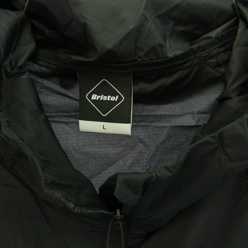 F.C.R.B. エフシーアールビー FCRB-252058 LIGHT WEIGHT BREATHABLE JACKET BLACK ライトウェイト ナイロン ジャケット ブラック系 L【極上美品】【中古】