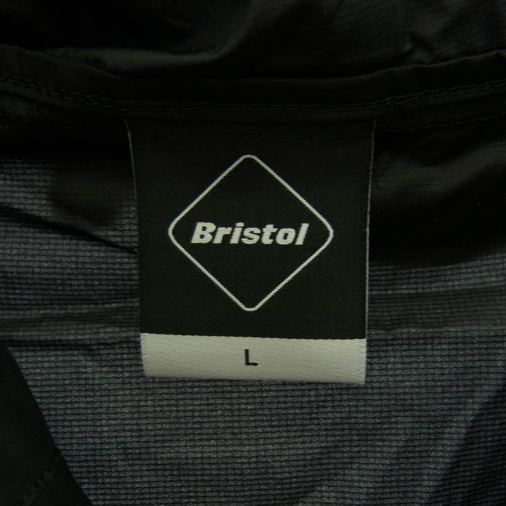 F.C.R.B. エフシーアールビー FCRB-252058 LIGHT WEIGHT BREATHABLE JACKET BLACK ライトウェイト ナイロン ジャケット ブラック系 L【極上美品】【中古】