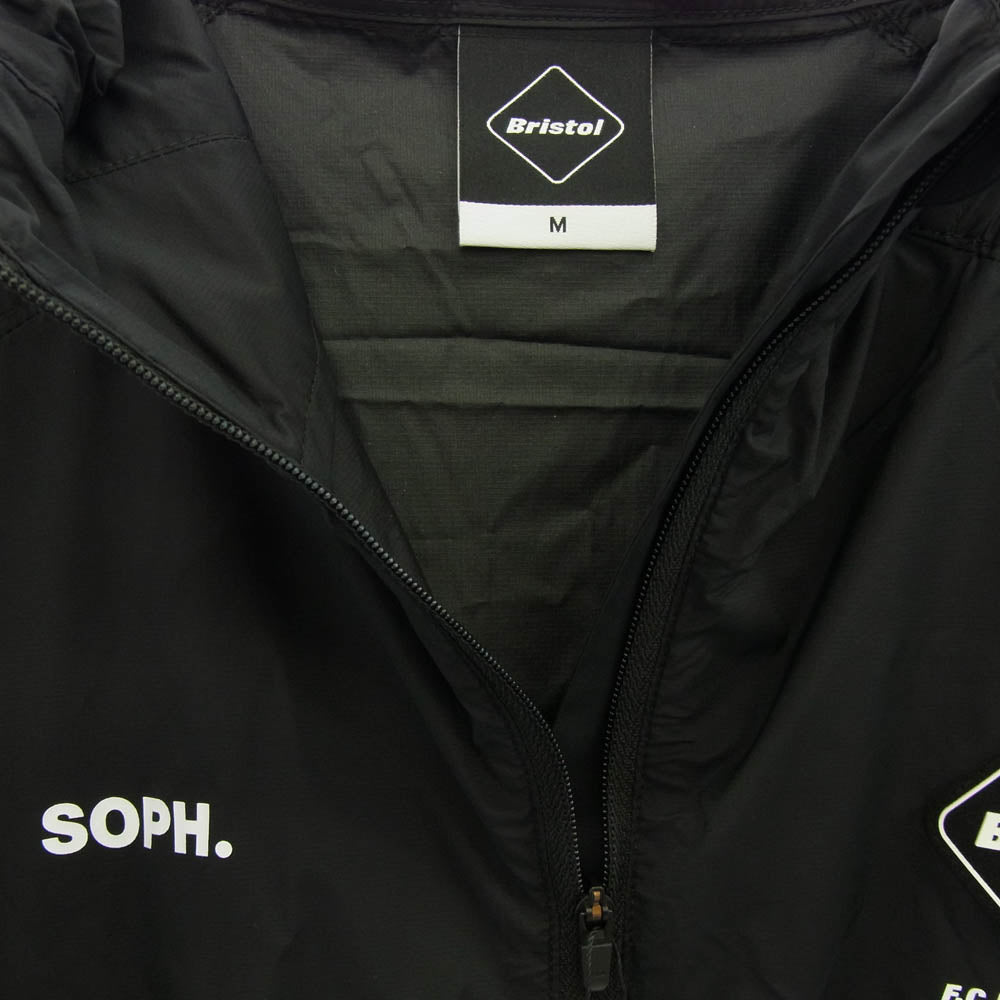F.C.R.B. エフシーアールビー FCRB-252058 LIGHT WEIGHT BREATHABLE JACKET BLACK ライトウェイト ナイロン ジャケット ブラック系 M【極上美品】【中古】