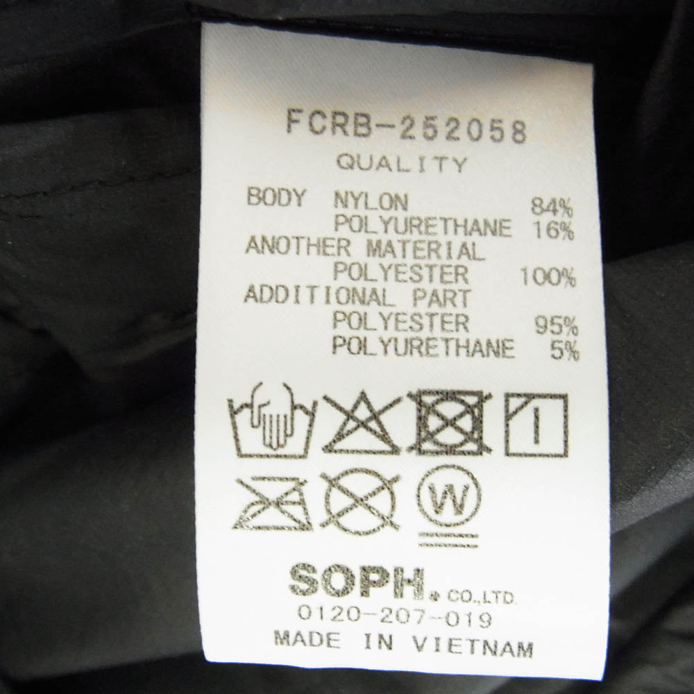 F.C.R.B. エフシーアールビー FCRB-252058 LIGHT WEIGHT BREATHABLE JACKET BLACK ライトウェイト ナイロン ジャケット ブラック系 M【極上美品】【中古】