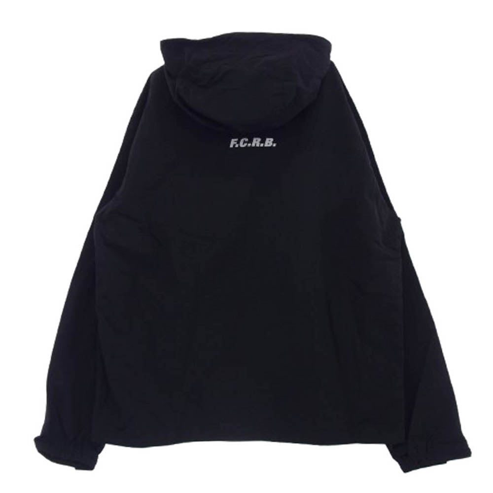 F.C.R.B. エフシーアールビー FCRB-252050 NYLON HOODED BLOUSON ナイロン フーデッド ブルゾン ジャケット ブラック系 XL【極上美品】【中古】