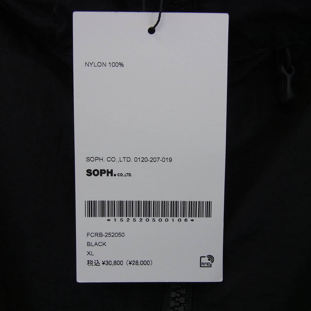 F.C.R.B. エフシーアールビー FCRB-252050 NYLON HOODED BLOUSON ナイロン フーデッド ブルゾン ジャケット ブラック系 XL【極上美品】【中古】