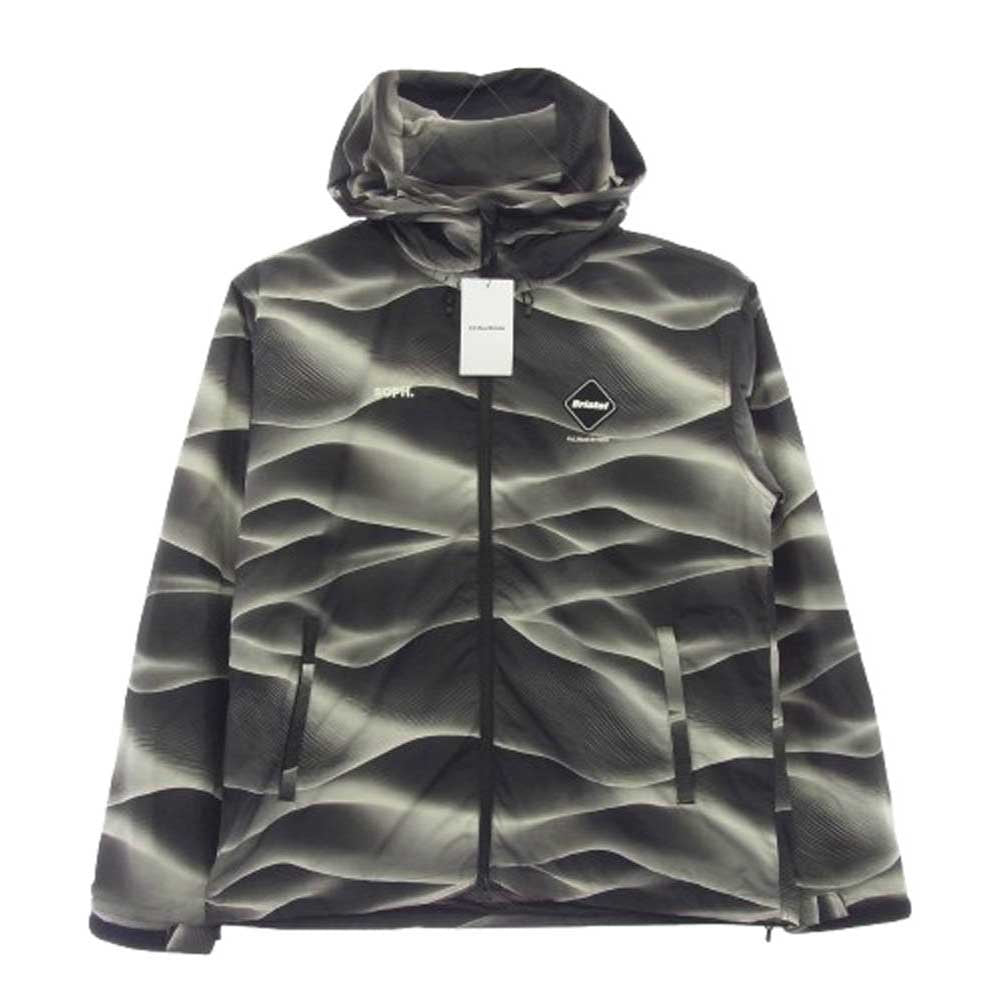 F.C.R.B. エフシーアールビー FCRB-252010 DESERT PRACTICE JACKET BLACK デザート プラクティス フルジップ マウンテンパーカー ジャケット M ブラック系 グレー系 M【極上美品】【中古】