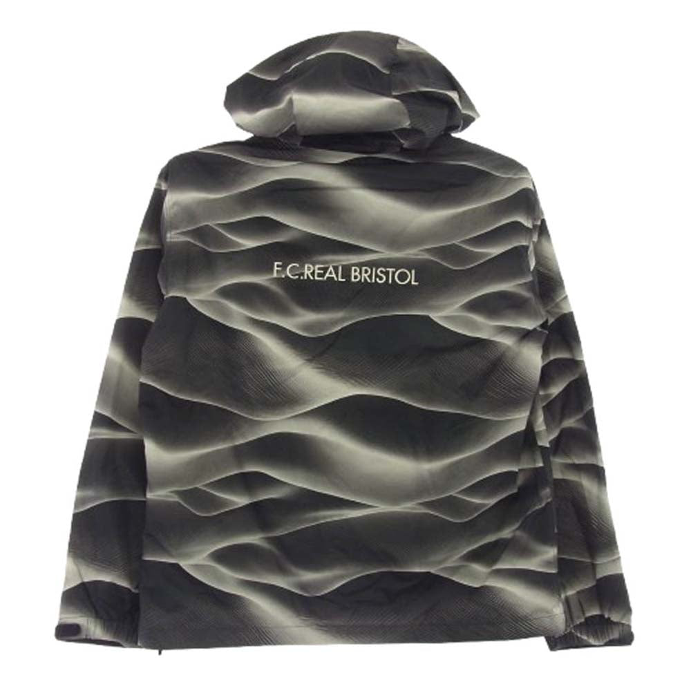 F.C.R.B. エフシーアールビー FCRB-252010 DESERT PRACTICE JACKET BLACK デザート プラクティス フルジップ マウンテンパーカー ジャケット M ブラック系 グレー系 M【極上美品】【中古】