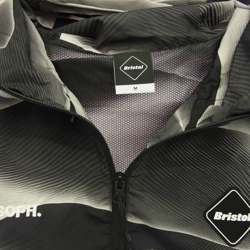 F.C.R.B. エフシーアールビー FCRB-252010 DESERT PRACTICE JACKET BLACK デザート プラクティス フルジップ マウンテンパーカー ジャケット M ブラック系 グレー系 M【極上美品】【中古】