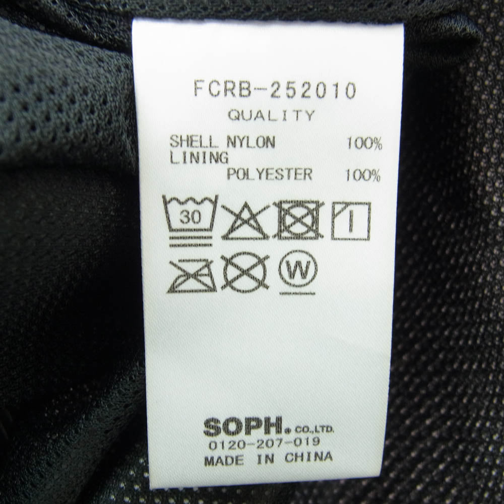 F.C.R.B. エフシーアールビー FCRB-252010 DESERT PRACTICE JACKET BLACK デザート プラクティス フルジップ マウンテンパーカー ジャケット M ブラック系 グレー系 M【極上美品】【中古】