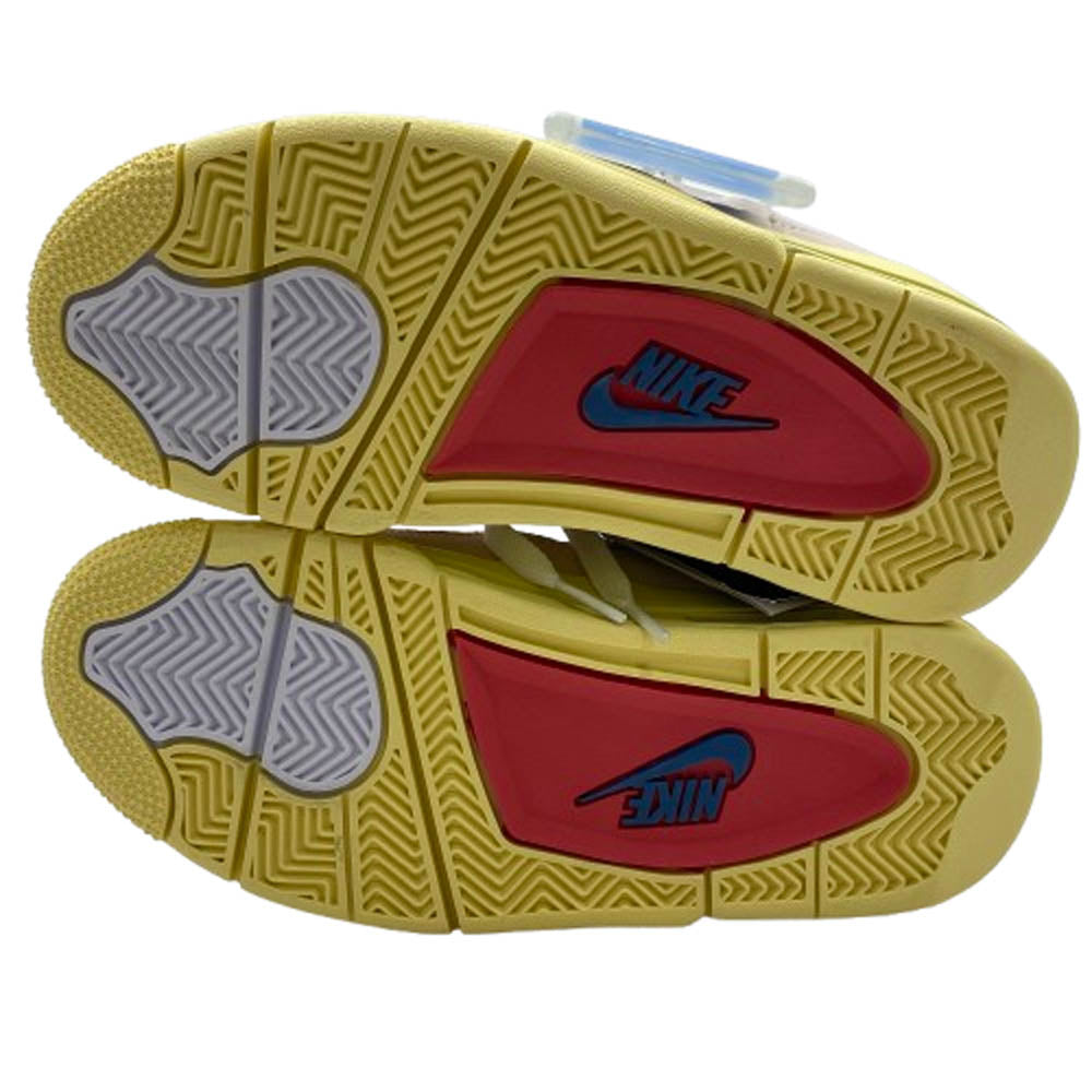 NIKE ナイキ DC9533-800 UNION AIR JORDAN 4 GUAVA ユニオン エアジョーダン グアバアイス ライトフュージョンレッド スニーカー マルチカラー系 23.0cm【極上美品】【中古】