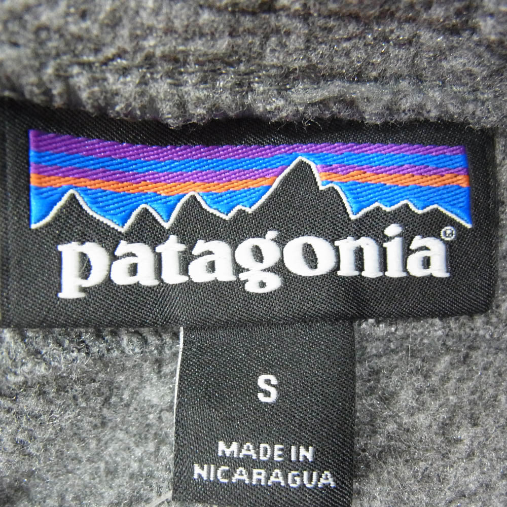 patagonia パタゴニア 20AW 56676FA20 ライトウェイト シンチラ フリース スナップ パンツ グレー系 S【中古】