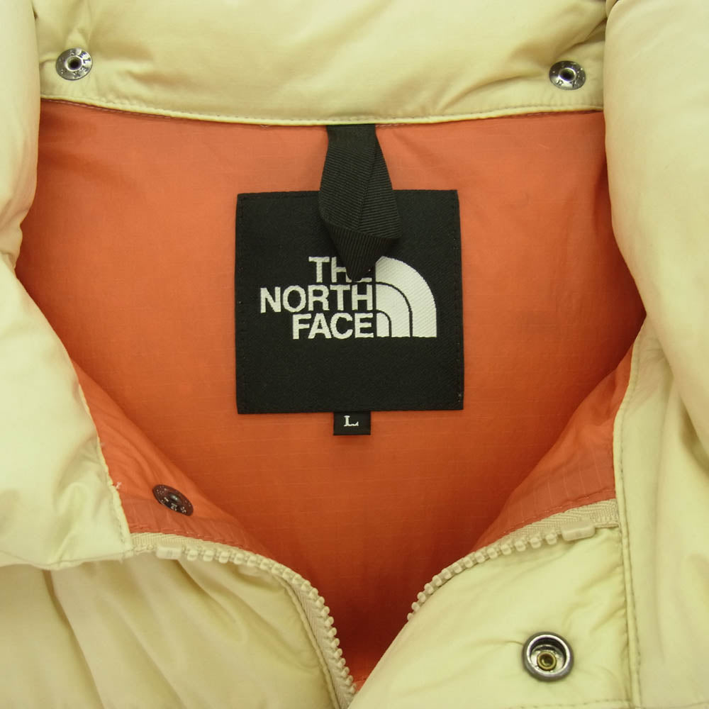 THE NORTH FACE ノースフェイス ND92230 CAMP SIERRA SHORT キャンプシエラ ショート ダウンジャケット オフホワイト系 L【中古】