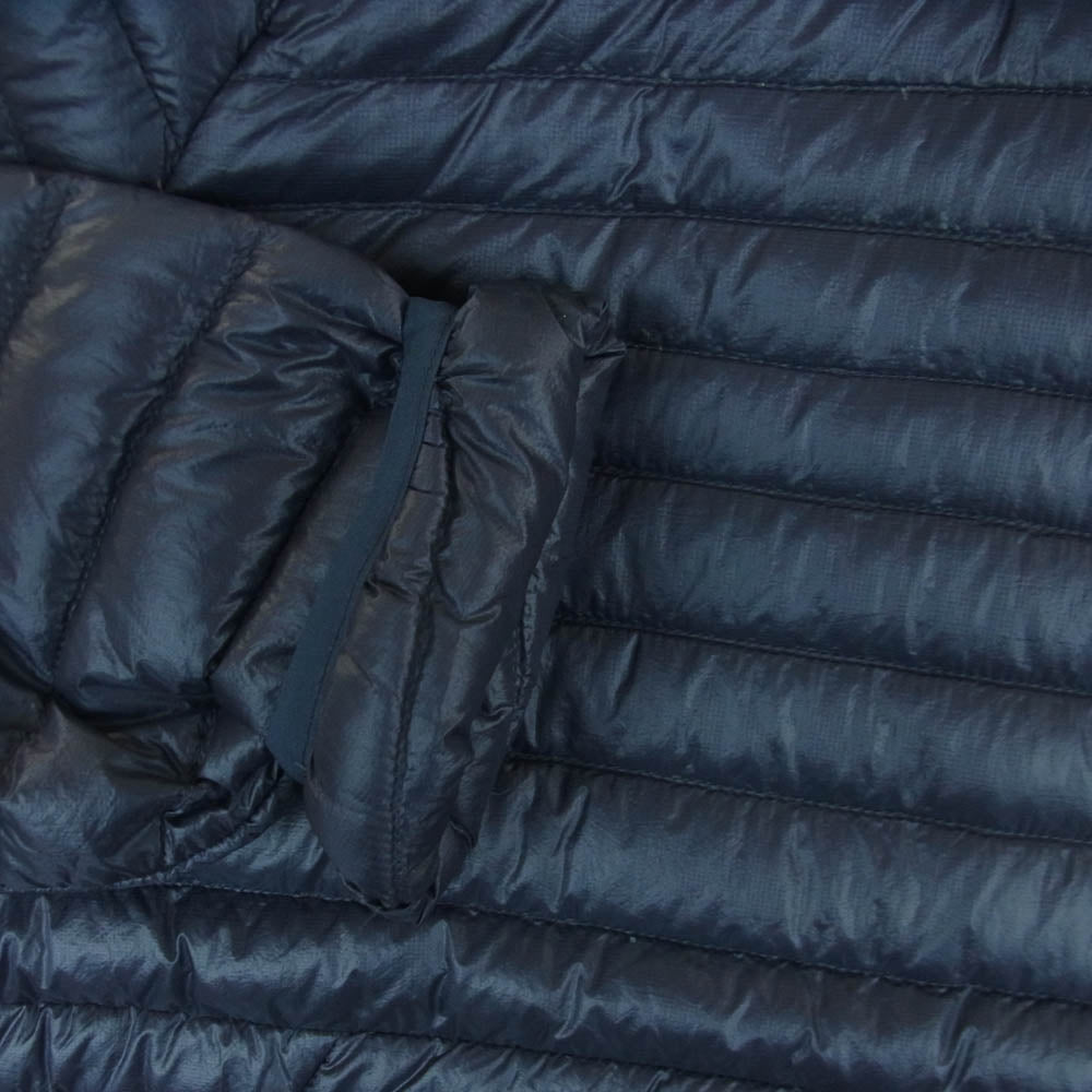 patagonia パタゴニア 85570 UltraAlpine Down Crew ウルトラアルパイン クルーネック ダウン ジャケット プルオーバ― ネイビー系 グレイッシュネイビー系 M【中古】
