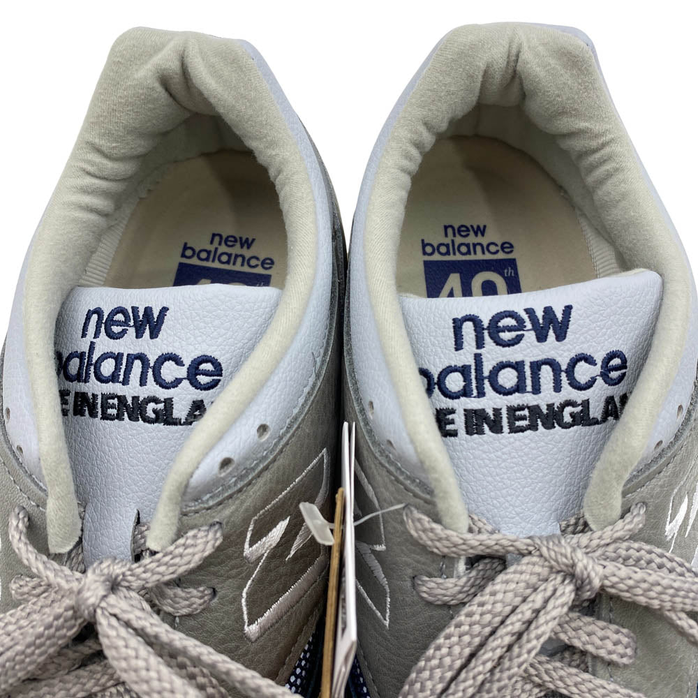 NEW BALANCE ニューバランス M1500UKF 英国製 40th Anniversary 40周年記念モデル ローカット スニーカー グレー系 27cm【極上美品】【中古】
