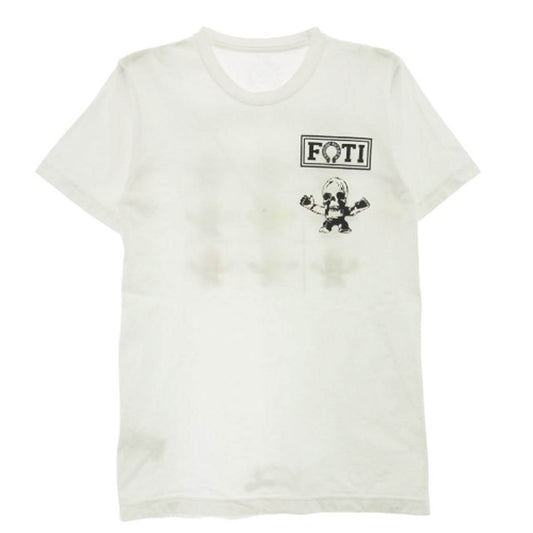 CHROME HEARTS クロムハーツ（原本無） MULTI FOTI S/S T-SHIRT フォティ マルチカラーバックプリント Tシャツ 半袖カットソー ホワイト系 S【中古】