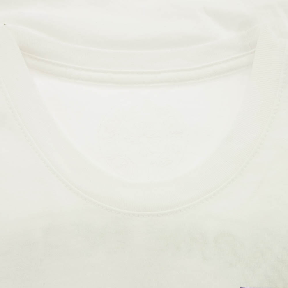 CHROME HEARTS クロムハーツ（原本無） MULTI FOTI S/S T-SHIRT フォティ マルチカラーバックプリント Tシャツ 半袖カットソー ホワイト系 S【中古】