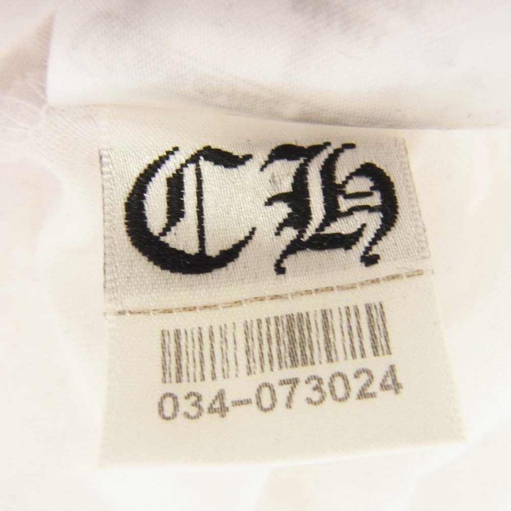 CHROME HEARTS クロムハーツ（原本無） MULTI FOTI S/S T-SHIRT フォティ マルチカラーバックプリント Tシャツ 半袖カットソー ホワイト系 S【中古】