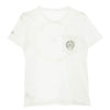 CHROME HEARTS クロムハーツ（原本無） CH T-SHRT グラデーションサークルロゴプリント ポケット Tシャツ 半袖カットソー ホワイト系 M【中古】