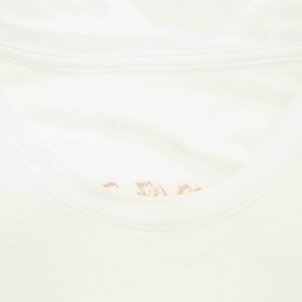 CHROME HEARTS クロムハーツ（原本無） CH T-SHRT グラデーションサークルロゴプリント ポケット Tシャツ 半袖カットソー ホワイト系 M【中古】