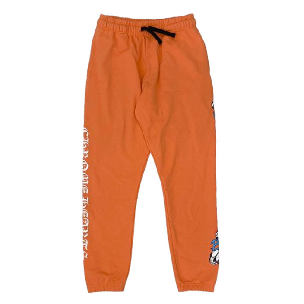 CHROME HEARTS クロムハーツ（原本無） 21SS × MATTY BOY マッティボーイ Boy Link Build Sweatpants リンクアンドビルド スウェットパンツ オレンジ系 M【中古】