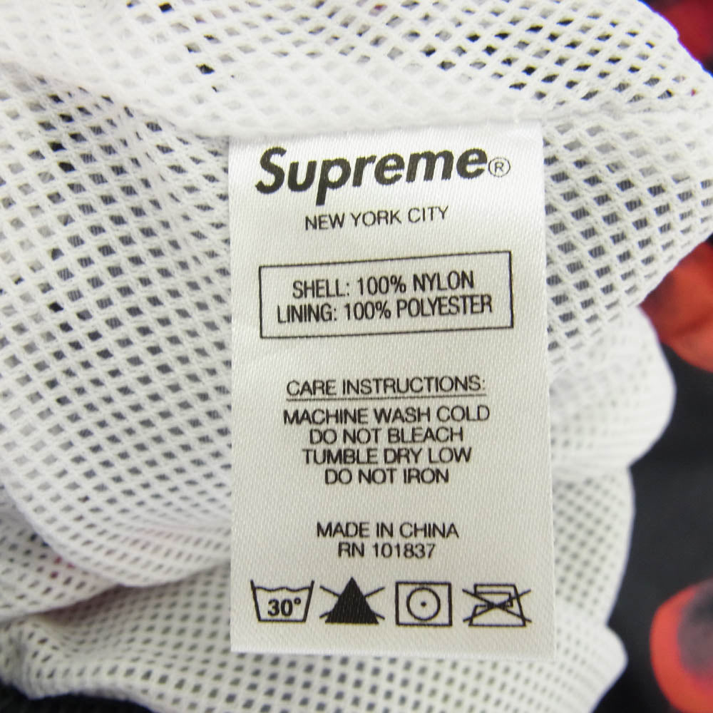 Supreme シュプリーム 19SS Cherry Nylon Water Short チェリー ナイロン ウォーター ショーツ ハーフパンツ ブラック系 S【美品】【中古】