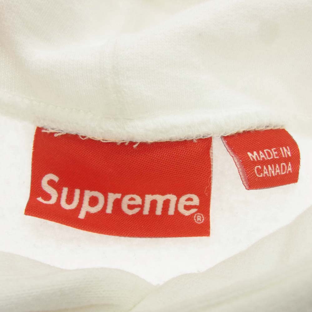 Supreme シュプリーム 22SS ANTIHERO Hooded Sweatshirt アンタイヒーロー グラフィックプリント スウェット プルオーバーパーカー ホワイト系 M【中古】
