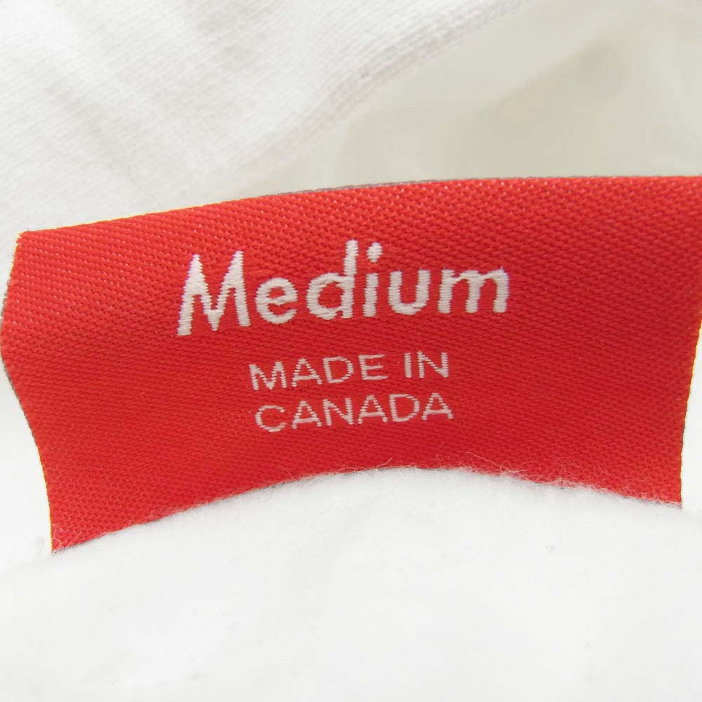 Supreme シュプリーム 22SS ANTIHERO Hooded Sweatshirt アンタイヒーロー グラフィックプリント スウェット プルオーバーパーカー ホワイト系 M【中古】