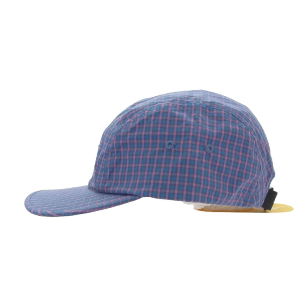 Supreme シュプリーム 25SS Cordura Plaid Camp Cap ボックスロゴ コーデュラ プレイド チェック キャンプ キャップ パープル系【新古品】【未使用】【中古】