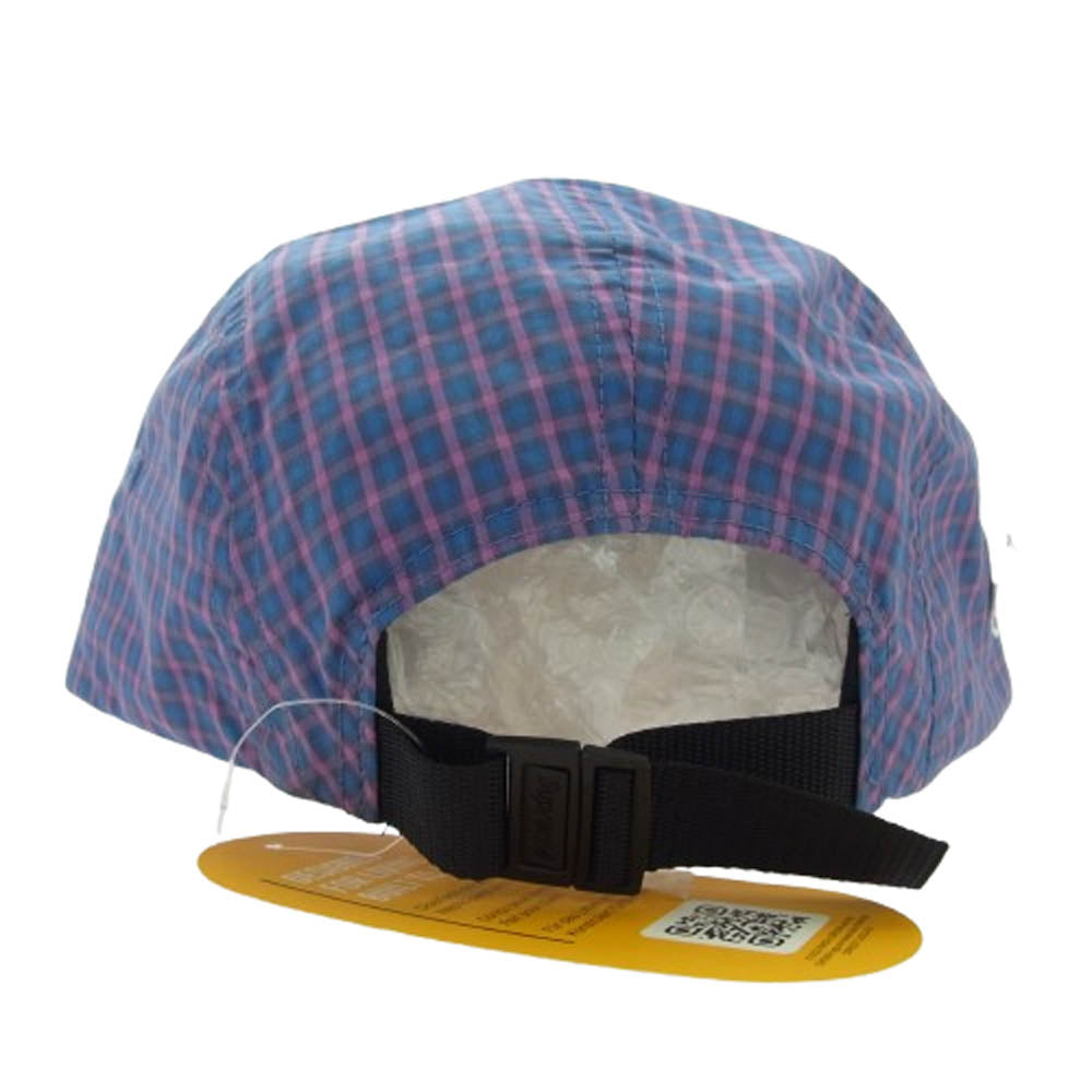 Supreme シュプリーム 25SS Cordura Plaid Camp Cap ボックスロゴ コーデュラ プレイド チェック キャンプ キャップ パープル系【新古品】【未使用】【中古】