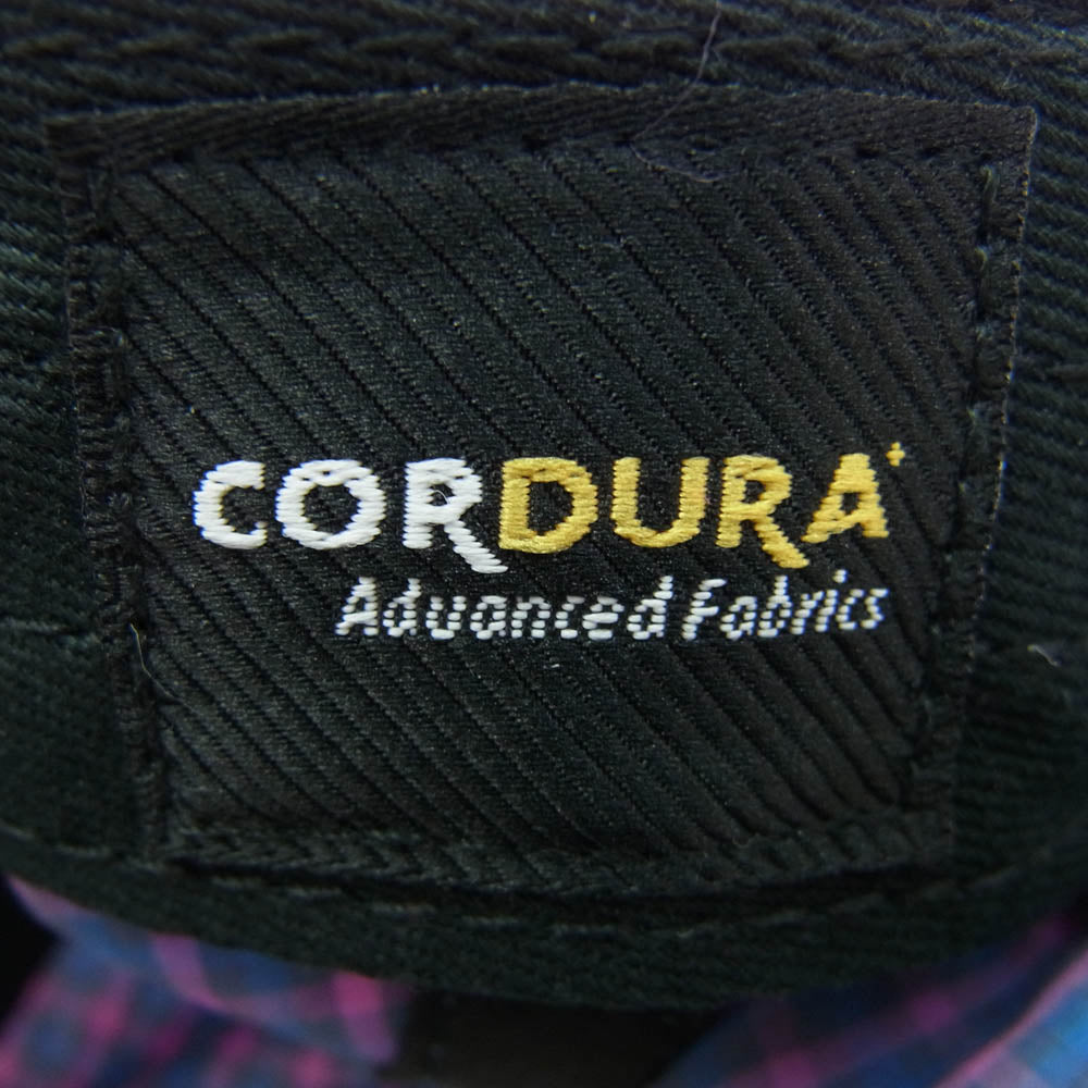 Supreme シュプリーム 25SS Cordura Plaid Camp Cap ボックスロゴ コーデュラ プレイド チェック キャンプ キャップ パープル系【新古品】【未使用】【中古】