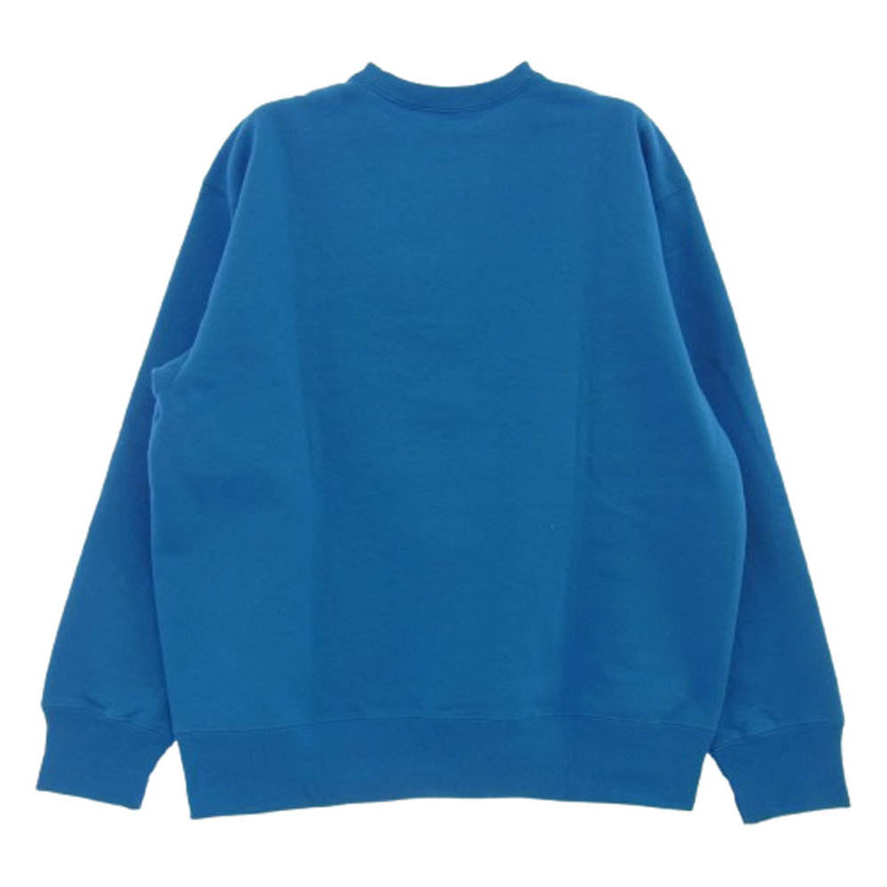 Supreme シュプリーム 22AW Box Logo Crewneck ボックスロゴ クルーネック スウェットシャツ トレーナー ブルー系 M【中古】