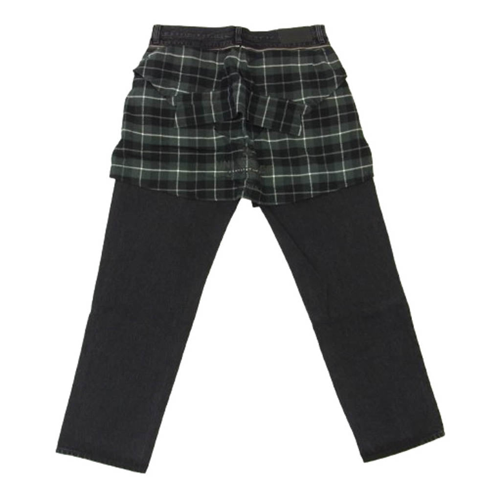 Supreme シュプリーム 23SS × Undercover アンダーカバー Layered Jean Washed Black レイヤード ジーンズ デニムパンツ ブラック系 32【中古】