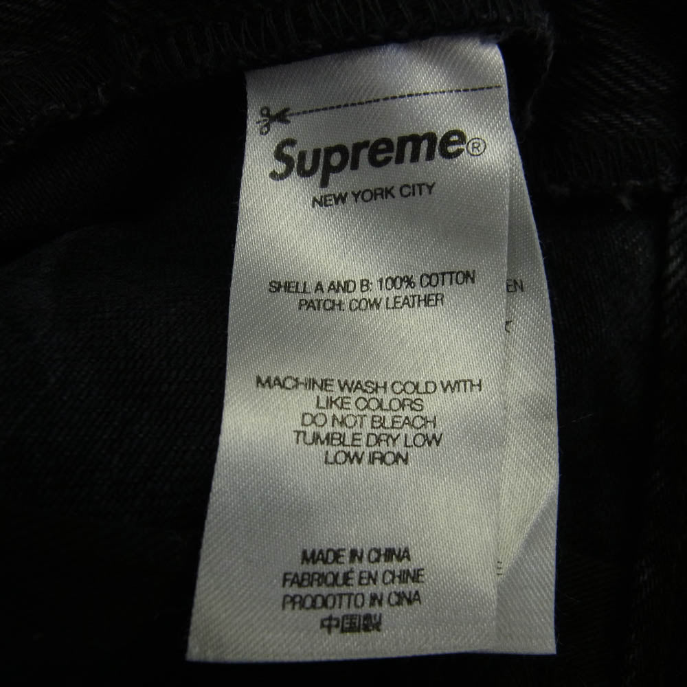 Supreme シュプリーム 23SS × Undercover アンダーカバー Layered Jean Washed Black レイヤード ジーンズ デニムパンツ ブラック系 32【中古】