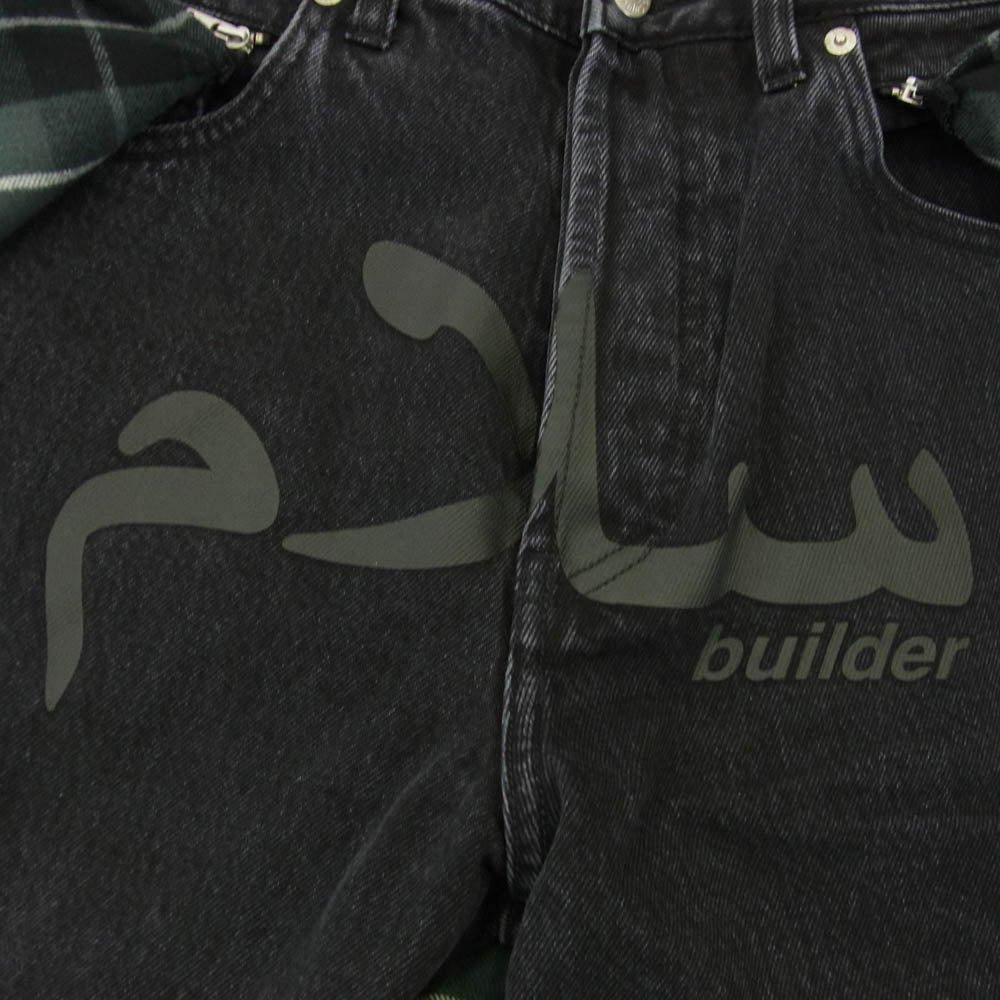 Supreme シュプリーム 23SS × Undercover アンダーカバー Layered Jean Washed Black レイヤード ジーンズ デニムパンツ ブラック系 32【中古】