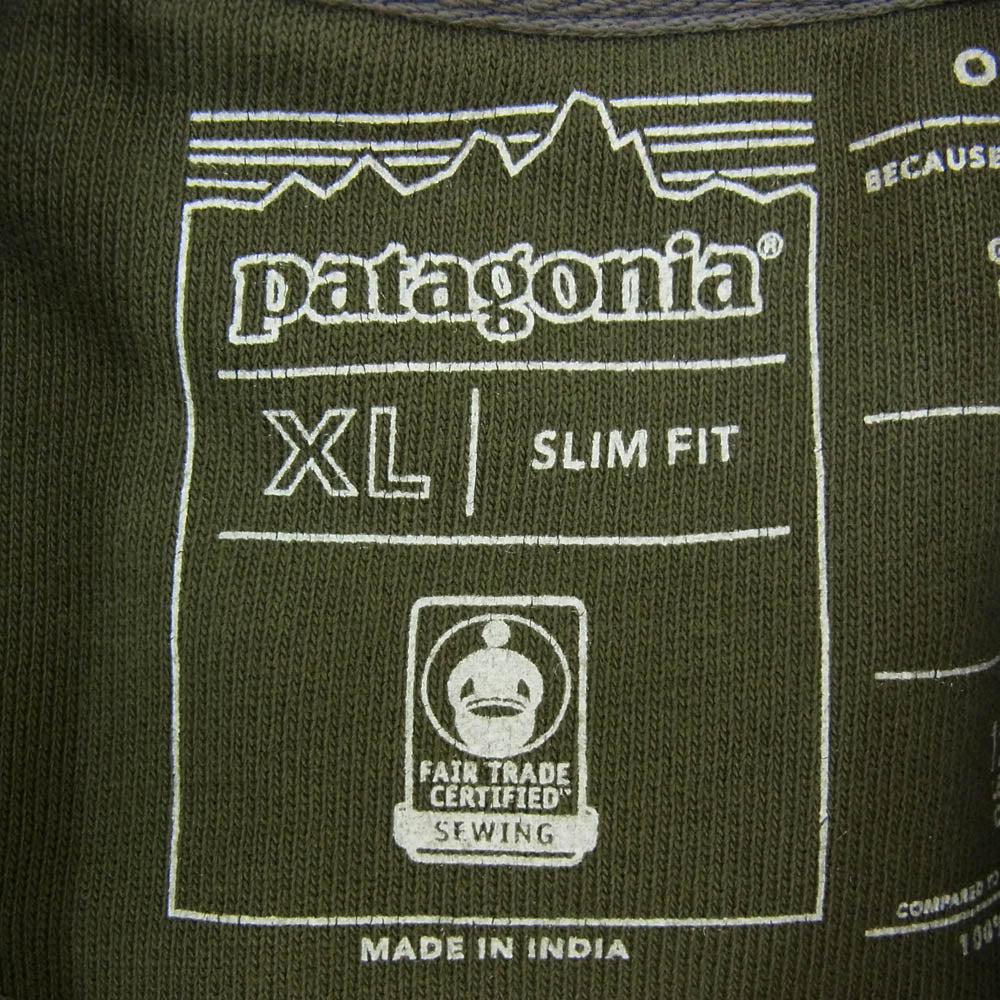 patagonia パタゴニア 39603BSNGFA20 M's P-6 Logo Organic Crew Sweatshirt メンズ ロゴ オーガニッククルー スウェット シャツ カーキ系 XL【新古品】【未使用】【中古】