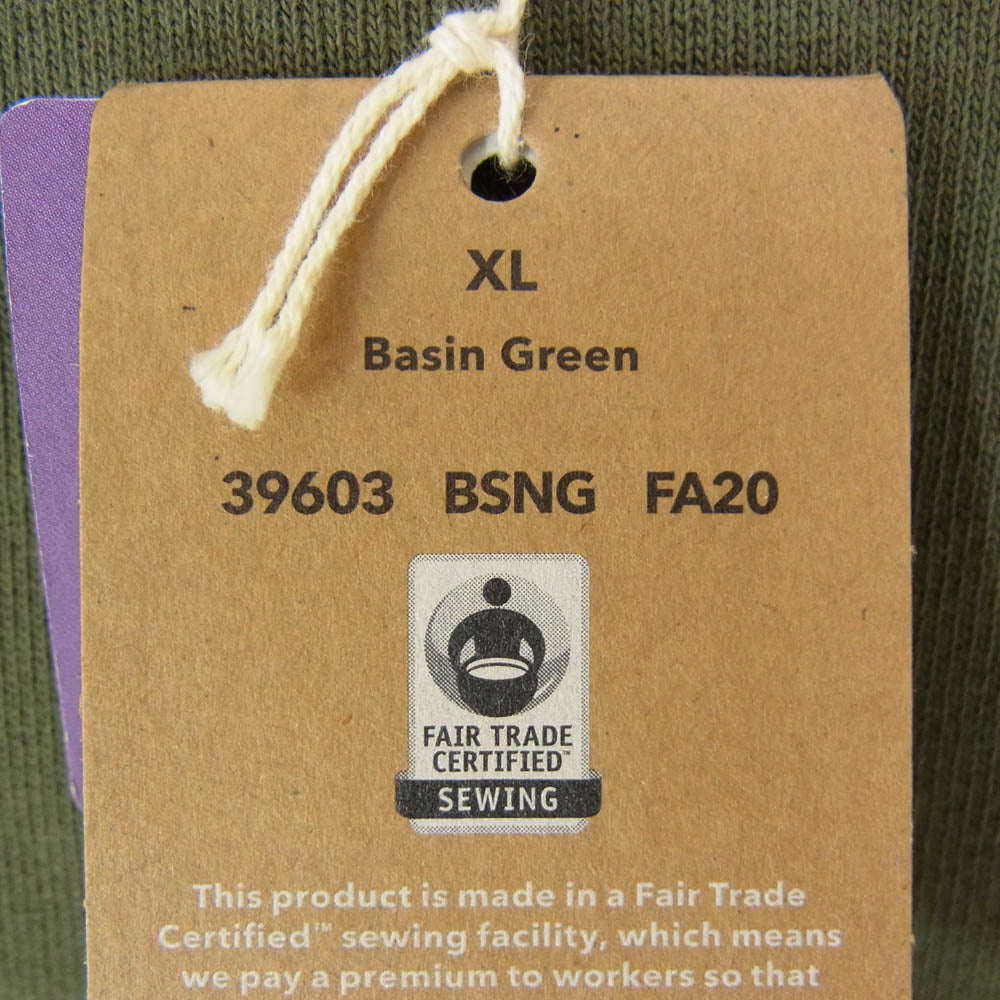 patagonia パタゴニア 39603BSNGFA20 M's P-6 Logo Organic Crew Sweatshirt メンズ ロゴ オーガニッククルー スウェット シャツ カーキ系 XL【新古品】【未使用】【中古】