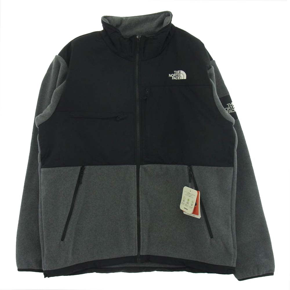 THE NORTH FACE ノースフェイス NA71951 DENALI JACKET デナリ ジャケット マイクロ フリース ジャケット ブラック系 グレー系 XXL【新古品】【未使用】【中古】