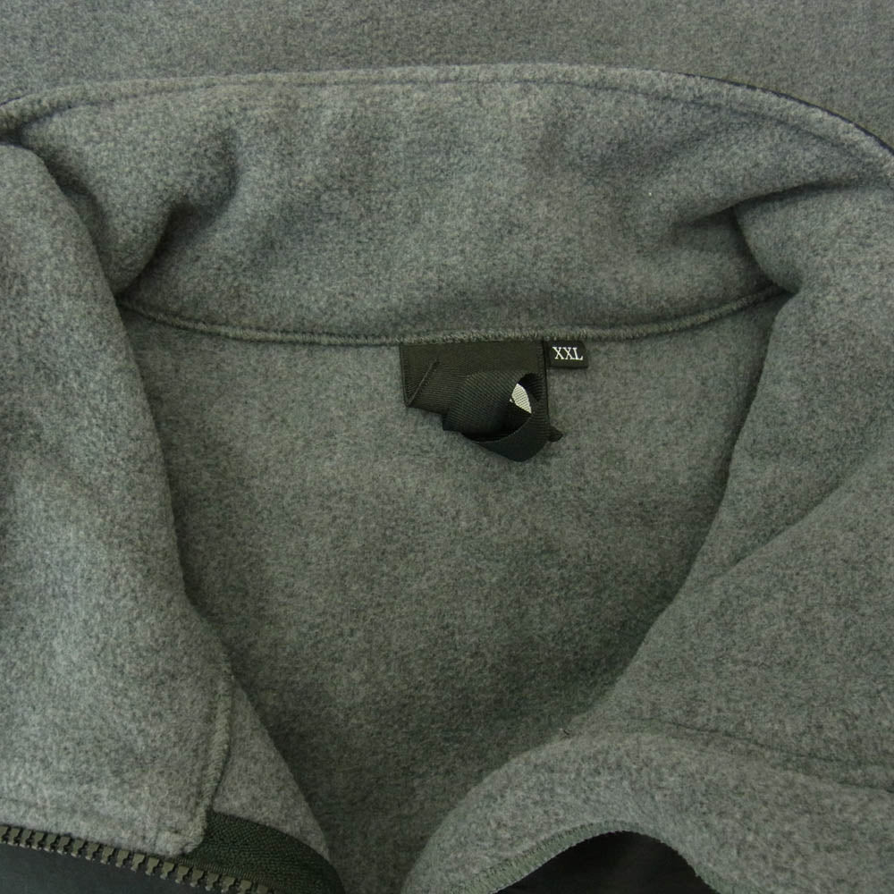 THE NORTH FACE ノースフェイス NA71951 DENALI JACKET デナリ ジャケット マイクロ フリース ジャケット ブラック系 グレー系 XXL【新古品】【未使用】【中古】