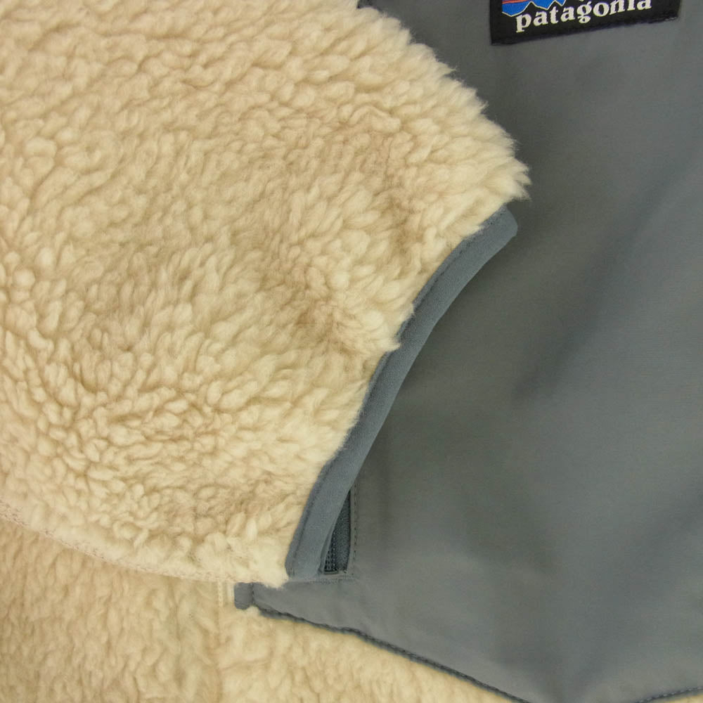 patagonia パタゴニア 23056DNPGFA22 Classic Retro X Jacket クラシック レトロ X ジャケット ボアフリース ダークナチュラル×プルームグレー ベージュ系 XXL【新古品】【未使用】【中古】