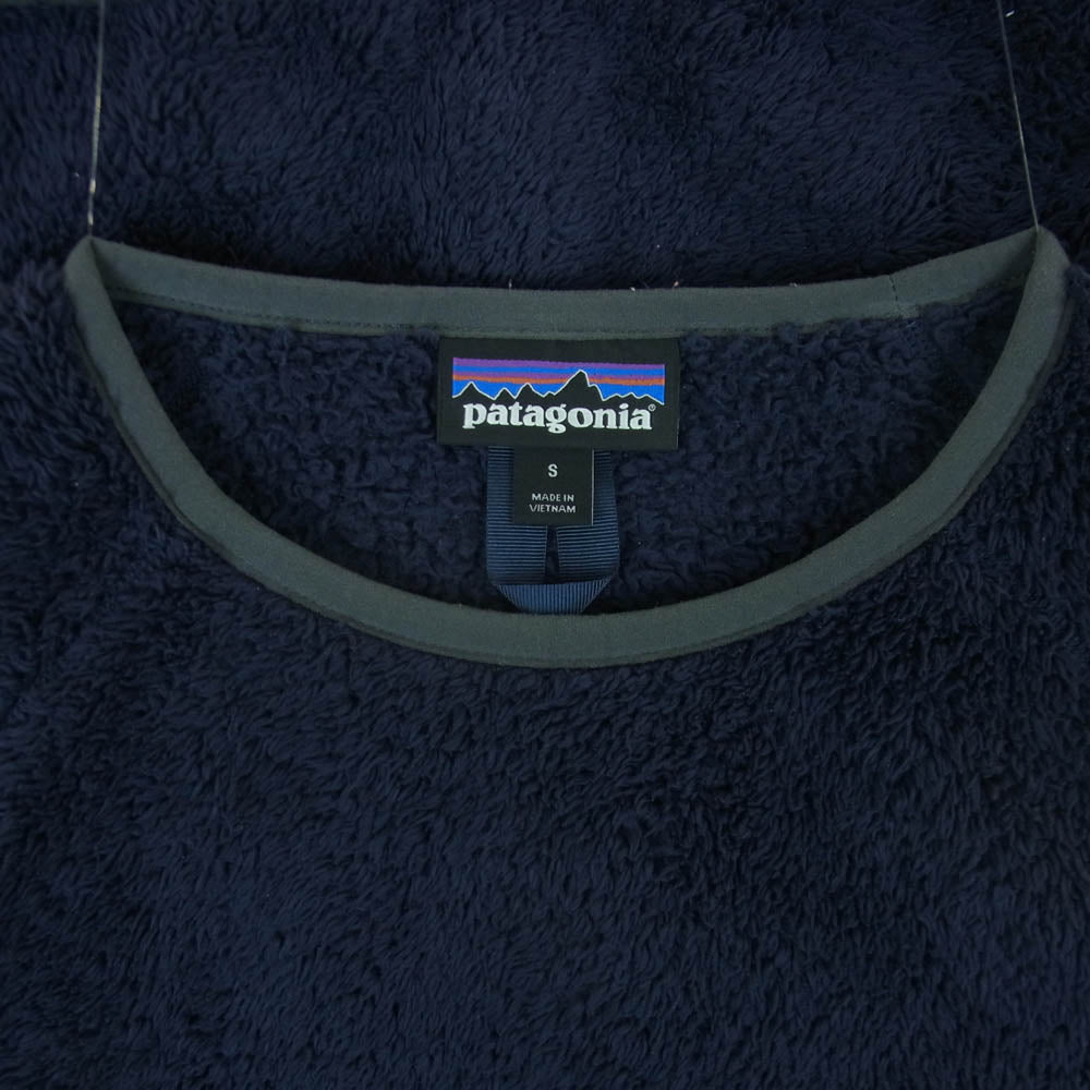 patagonia パタゴニア 19AW 25895 Los Gatos Fleece Crew ロス ガトス クルー フリース ジャケット ネイビー系 S【中古】