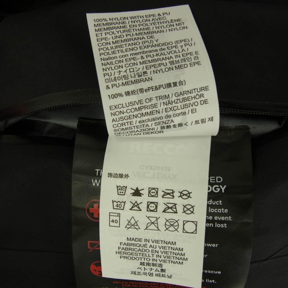 ARC'TERYX アークテリクス X000009816 BETA JACKET ベータ ジャケット ブラック系 S【美品】【中古】