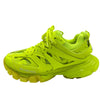BALENCIAGA バレンシアガ 647742 W3BM3 TRACK CLEAR SOLE トラック クリアソール ネオンイエロー スニーカー Fluo Yellow フルオイエロー イエロー系 41(27cm)【美品】【中古】