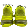BALENCIAGA バレンシアガ 541624 W2FF2 Triple S Trainers Fluo Yellow CLEAR SOLE トリプルS トレーナー クリアソール フルオイエロー スニーカー イエロー系 42(27.5cm)【美品】【中古】