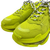 BALENCIAGA バレンシアガ 541624 W2FF2 Triple S Trainers Fluo Yellow CLEAR SOLE トリプルS トレーナー クリアソール フルオイエロー スニーカー イエロー系 42(27.5cm)【美品】【中古】