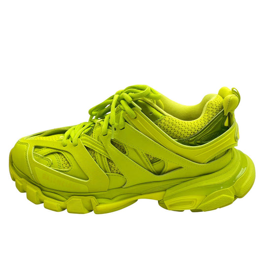 BALENCIAGA バレンシアガ 542023 W2LA1 TRACK トラック ネオンイエロー スニーカー イエロー系 27.5cm【美品】【中古】