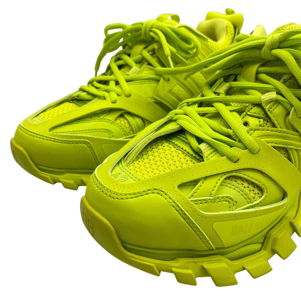 BALENCIAGA バレンシアガ 542023 W2LA1 TRACK トラック ネオンイエロー スニーカー イエロー系 27.5cm【美品】【中古】