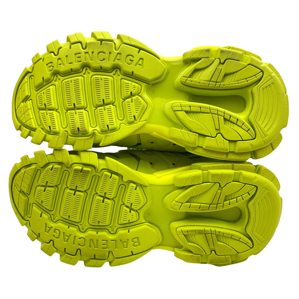 BALENCIAGA バレンシアガ 542023 W2LA1 TRACK トラック ネオンイエロー スニーカー イエロー系 27.5cm【美品】【中古】