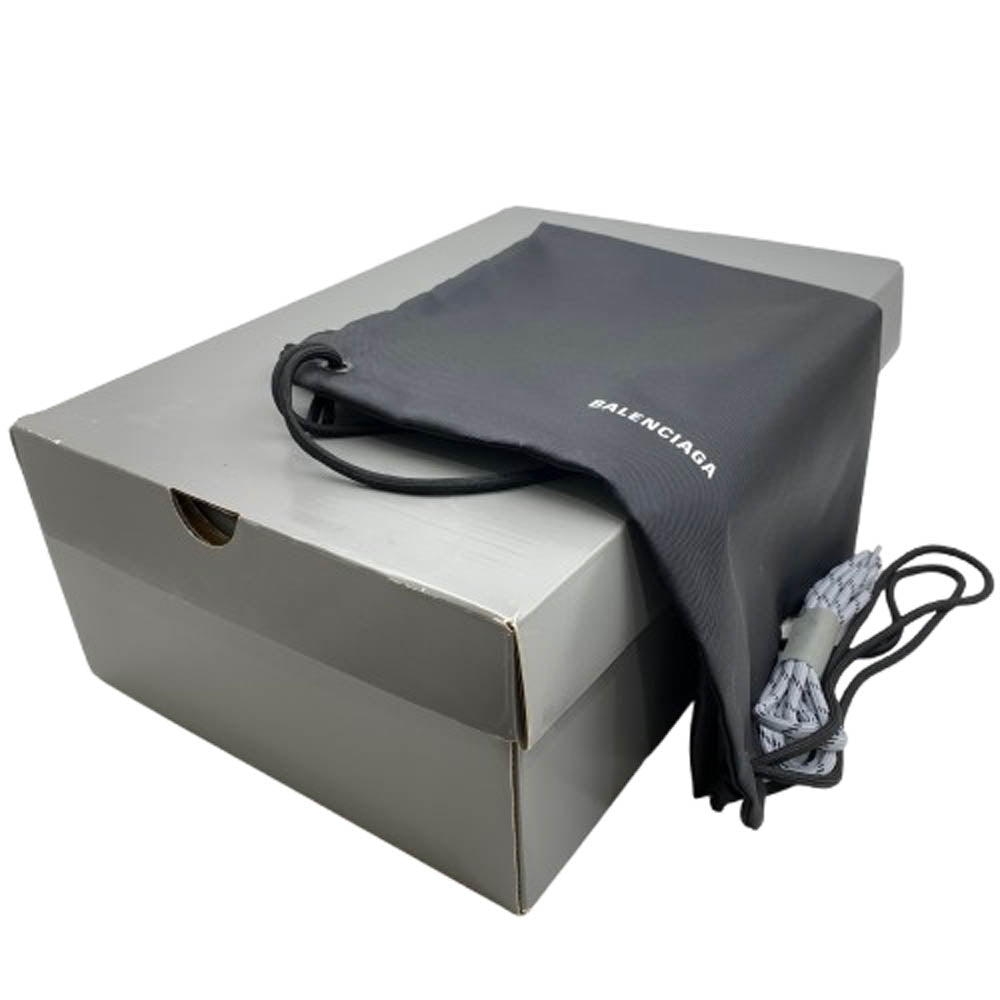 BALENCIAGA バレンシアガ 668563 W3CQ5 TRIPLE S FUR トリプルS フェイクファー スニーカー グレー系 42【極上美品】【中古】