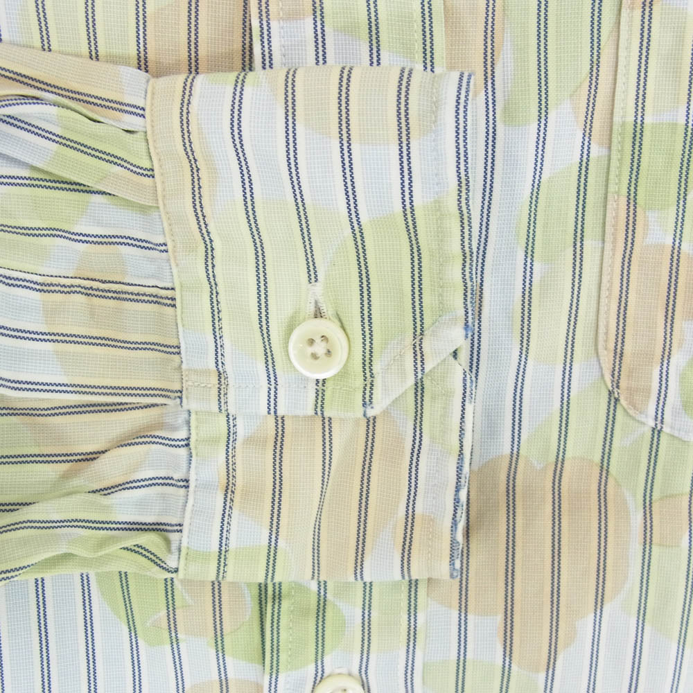 SOPHNET. ソフネット ストライプ カモフラージュ 長袖 シャツ マルチカラー系 M【中古】