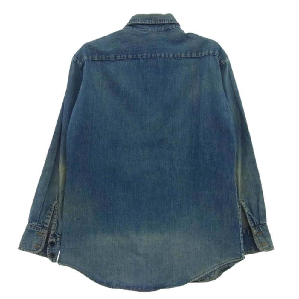 Levi's リーバイス Vintage ヴィンテージ 70s デニム BIGE 長袖 シャツ インディゴブルー系【中古】