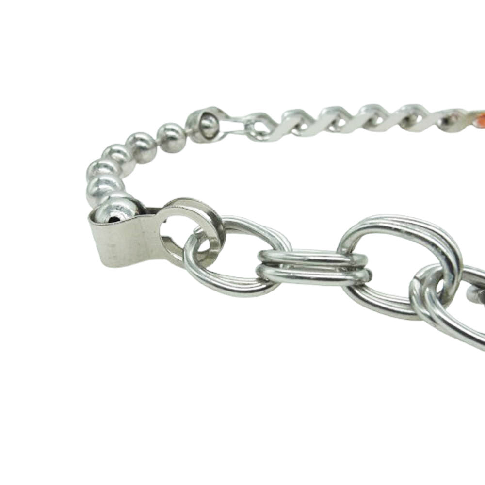 Heron Preston ヘロン プレストン Multi-Chain Necklace マルチチェーン ネックレス シルバー系【中古】