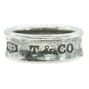 TIFFANY&Co. ティファニー ロゴ ナロー リング シルバー系 8.5号【中古】