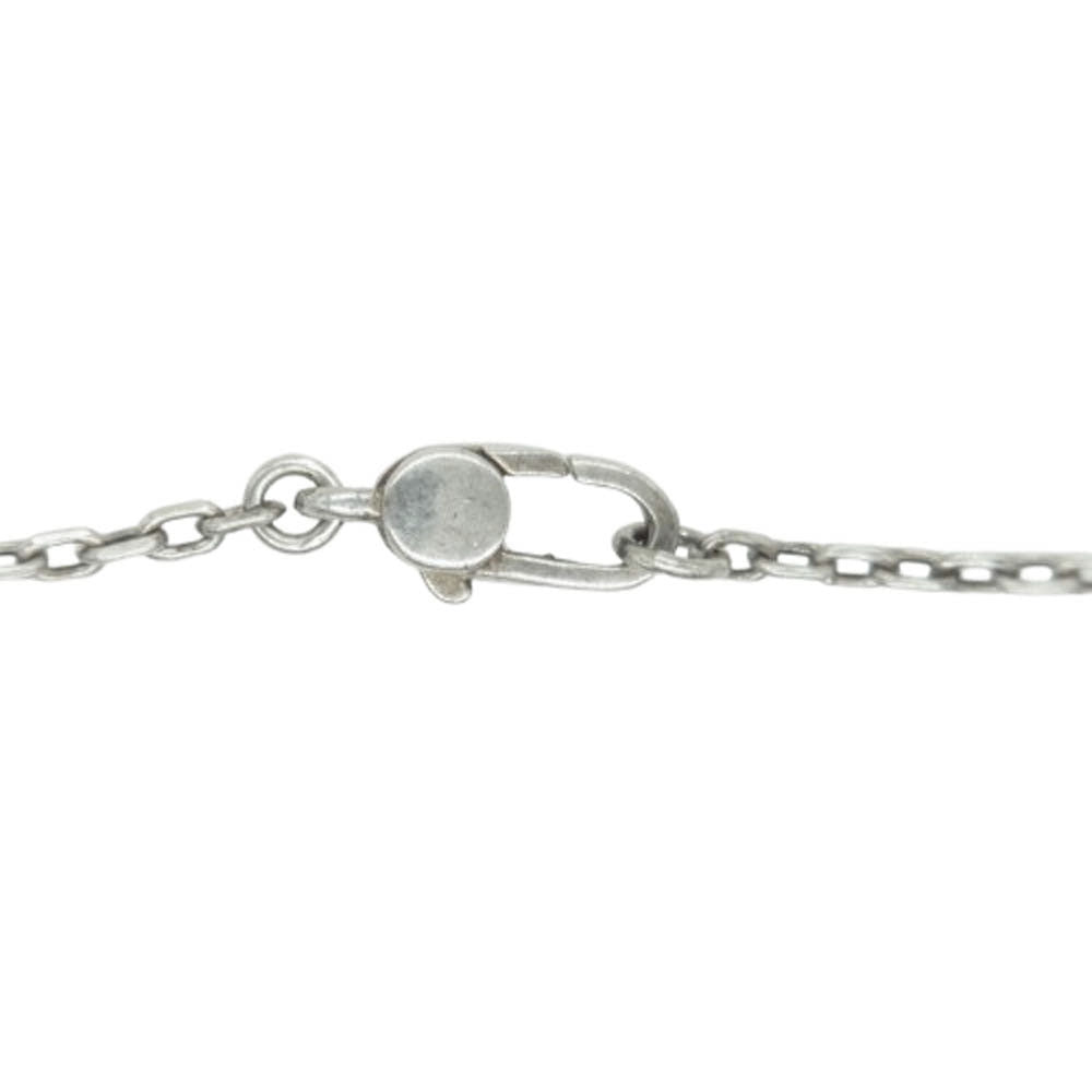 GUCCI グッチ ロゴプレート ネックレス シルバー シルバー系【中古】